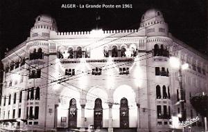 ALGER - LA GRANDE POSTE -1961